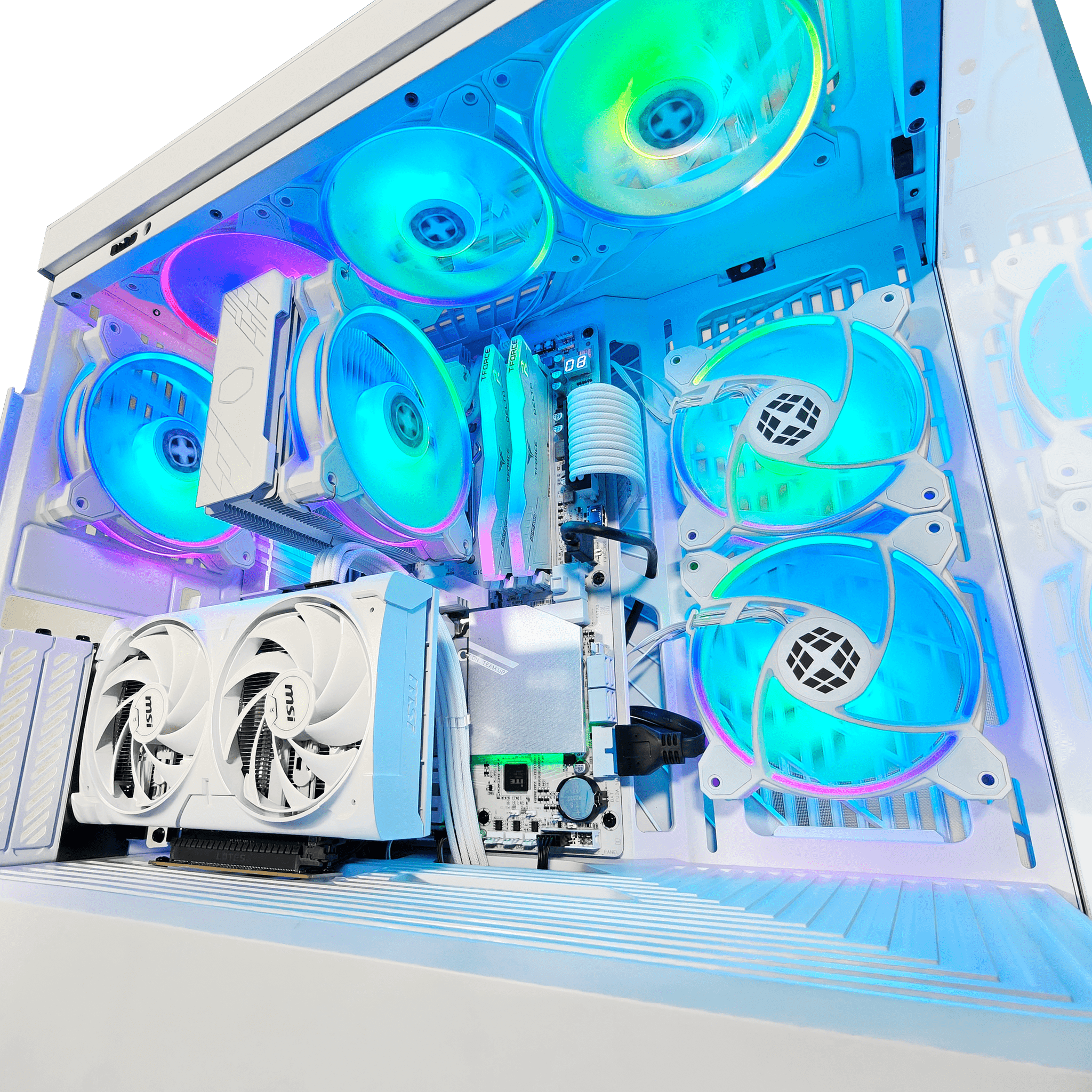 Y40 Snow White Ghost AMD Ready to Ship