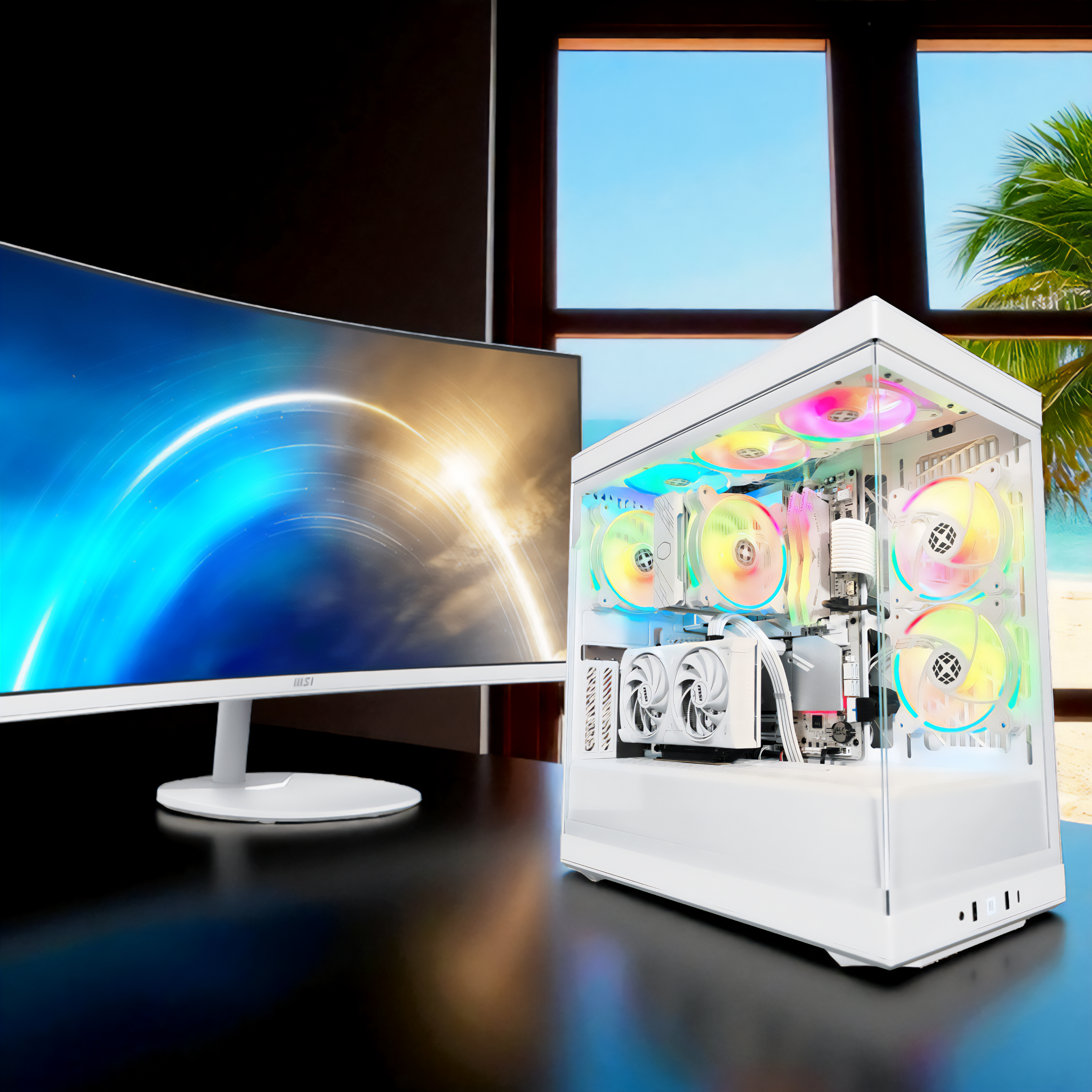 Y40 Snow White Ghost AMD Ready to Ship