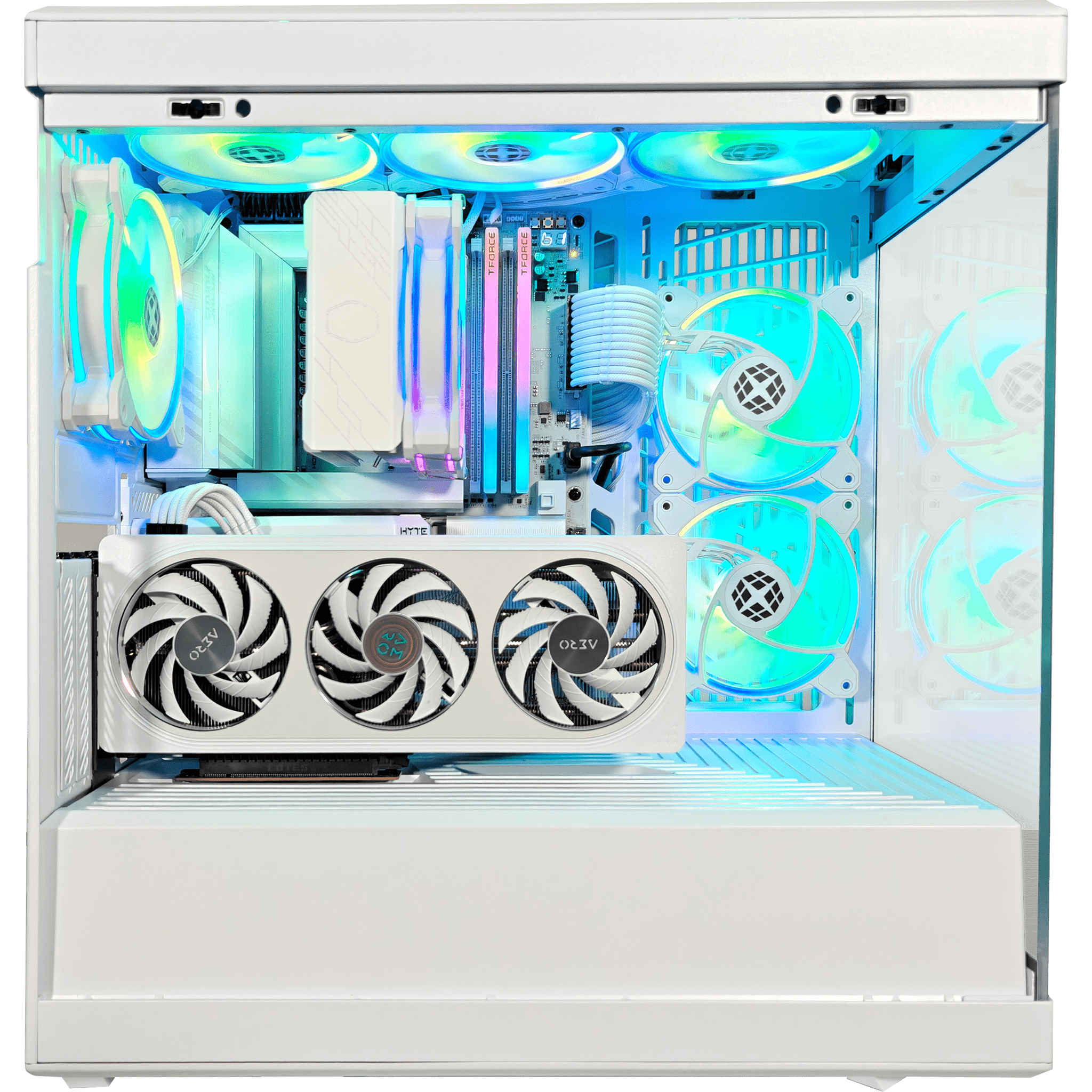Y40 Snow White Ghost Intel Ready to Ship