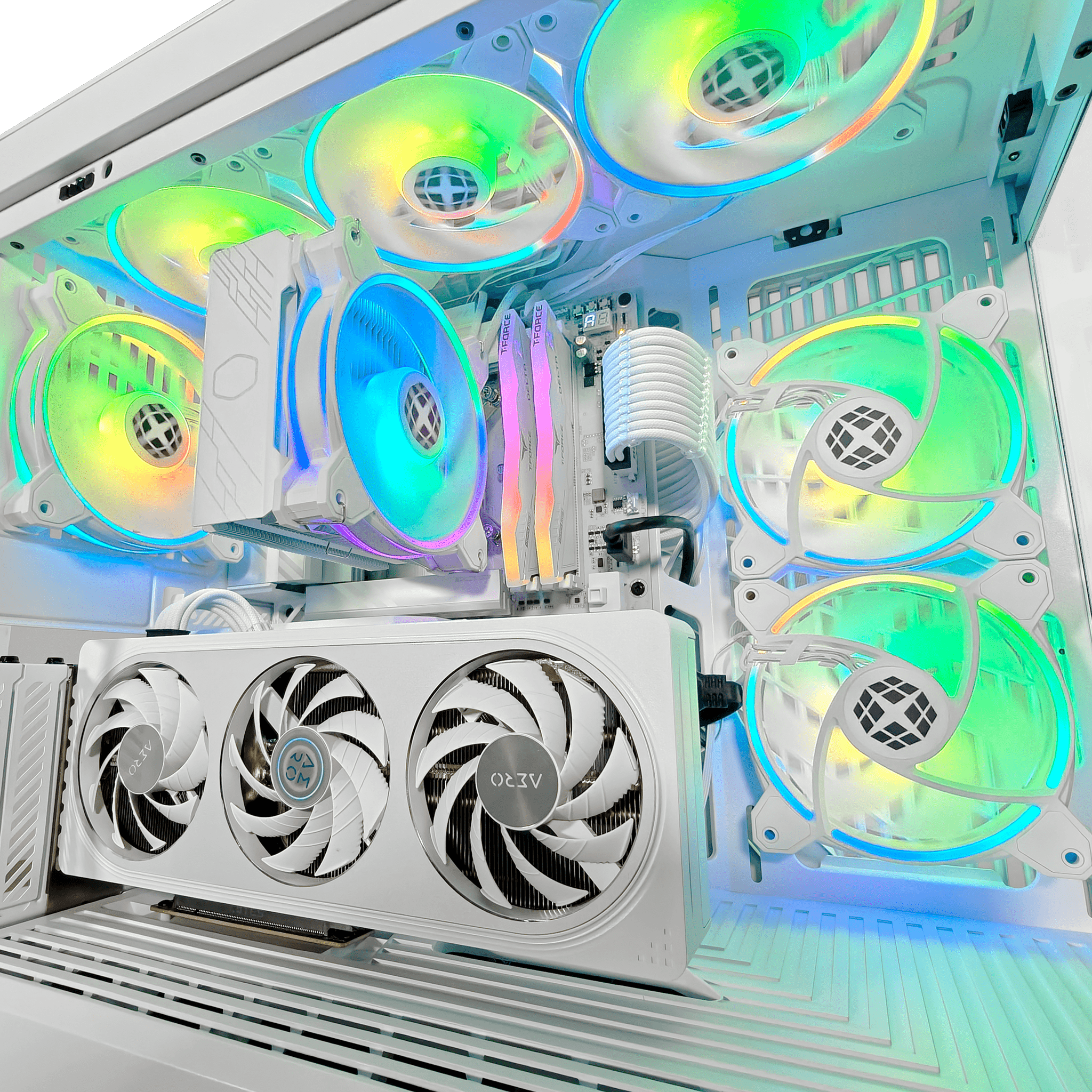 Y40 Snow White Ghost Intel Ready to Ship